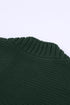 Open Front Chunky Knit Cardigan